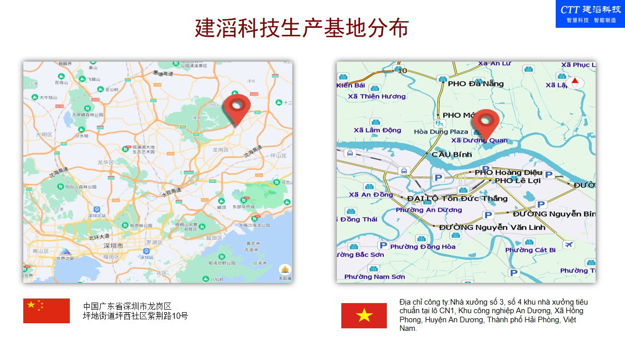 建滔科技生产基地分布